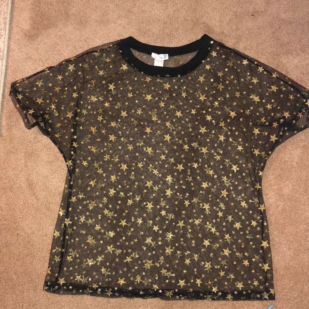 Sheer star shirt